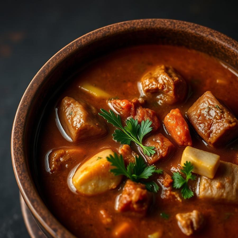 Signature African dish
