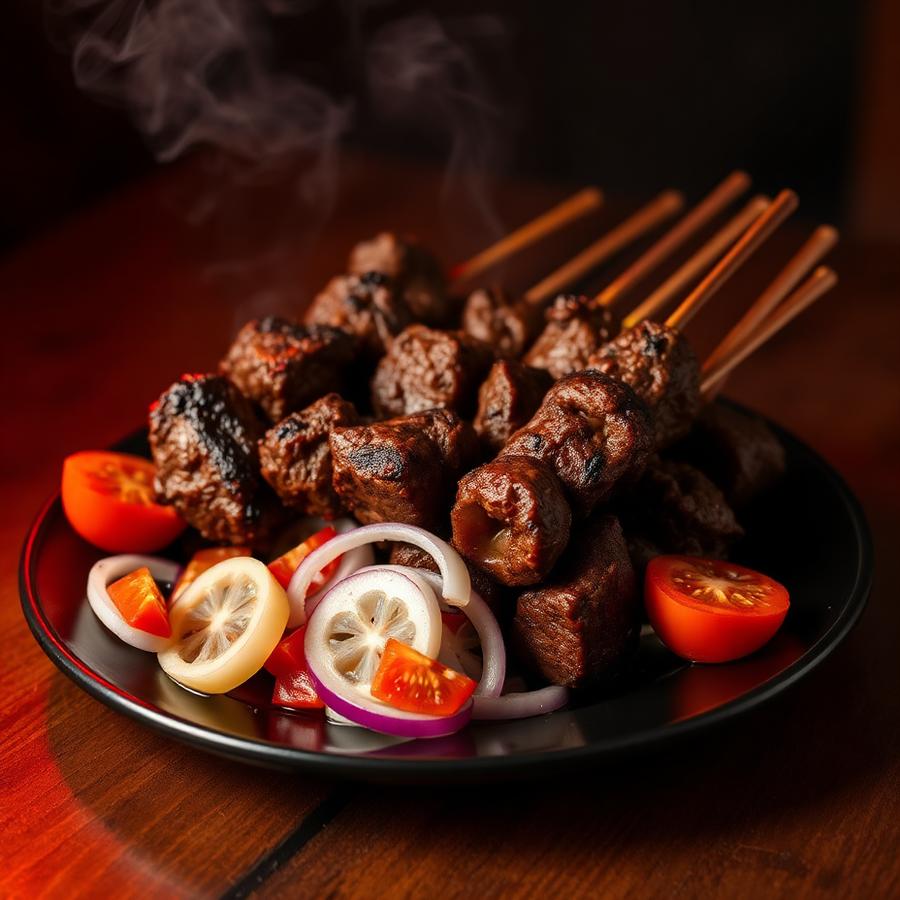 Suya grill